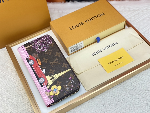 LVコピーウォレット全体デザイン